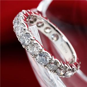 2ctエタニティダイヤモンドリング　鑑別付き 13号 