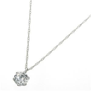 プラチナ（PT900） 0.4ct ダイヤモンドペンダント 