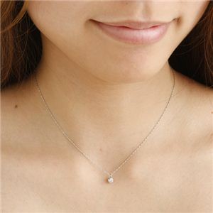 プラチナ（PT1000） 0.3ct ダイヤモンドペンダント 