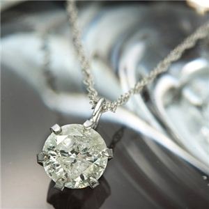 Pt1000 プラチナ ダイヤ0.5ct ペンダント 