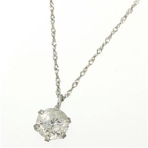 Pt1000 プラチナ ダイヤ0.5ct ペンダント 