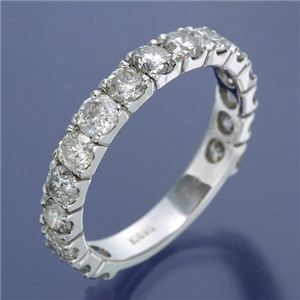 K18ダイヤモンド2ctエタニティリング 15号