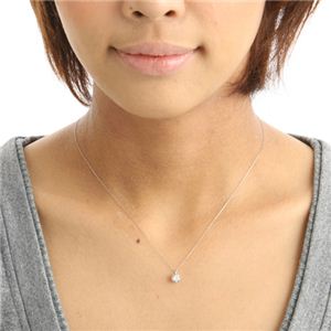 純PT0.5ct ダイヤモンドペンダント 