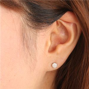 PT0.8ctダイヤモンドピアス 