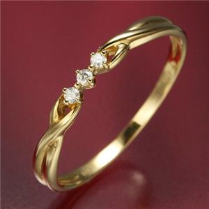 K18ダイヤモンド デザインリング 19号