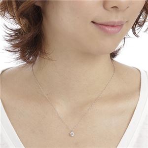 純プラチナ0.6ctダイヤモンドペンダント（鑑別書付き） 鑑別書付きPt999　一粒ダイヤ0.6カラットネックレス