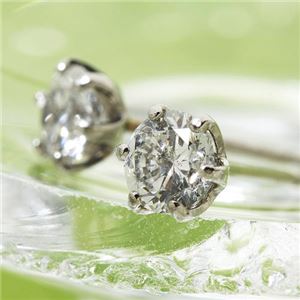 PT900大粒0.5ctダイヤモンドピアス 