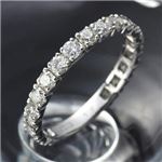 プラチナPt900 ダイヤリング 指輪 1ctエタニティリング 12号