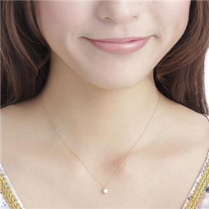 K18YG0.3ctダイヤモンドペンダント 
