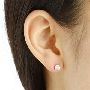 PT900/超大粒0.7ctダイヤモンドピアス(鑑別書つき) プラチナ900　0.7カラット　一粒ダイヤモンドピアス