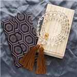 京都中郷念珠舗 特選メンズ水晶組み