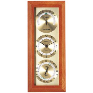 エンペックス 快適モニタ1台4役不快指数・時計・温度・湿度計 TM-712