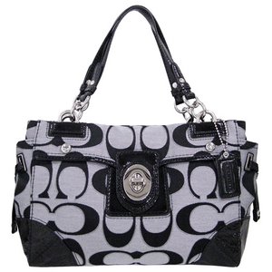 COACH コーチ シグネチャー キャリーオール トートバッグF19760 SV/Z3