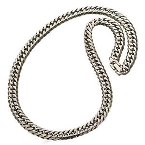ダブル6面チタンネックレス 60cm 