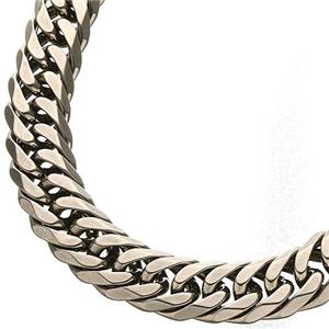 ダブル6面チタンネックレス 60cm 