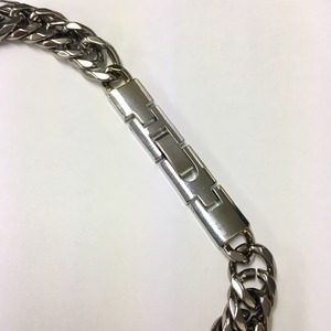 ダブル6面チタンネックレス 60cm 