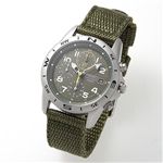 SEIKO ミリタリー クロノグラフ SND377R/カーキ