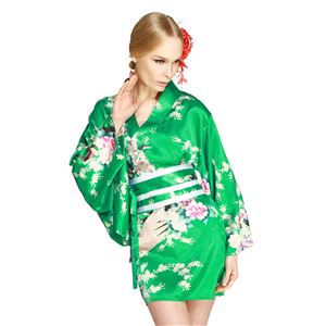 【コスプレ・着物ドレス】Hana Blossom Emerald Green XL