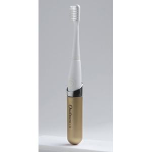 携帯用音波式ハブラシ オーラルドクターLS シャンパンゴールド