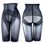 Micaco（ミカコ） 5スリミングショーツEX（インスパイリングショーツEX） ひざ丈タイプ ブラック 76（L） 【2枚組】