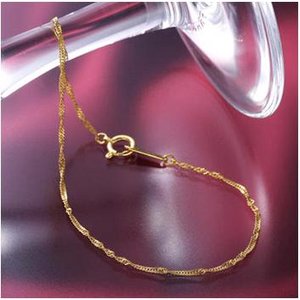 純金スクリューブレスレット 