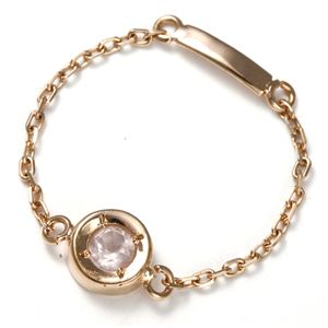 神戸チェーンリング ローズクオーツ 9号