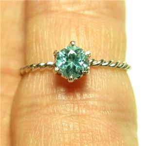 パライバカラーアパタイトリング＆ペンダント [リング 7号] 