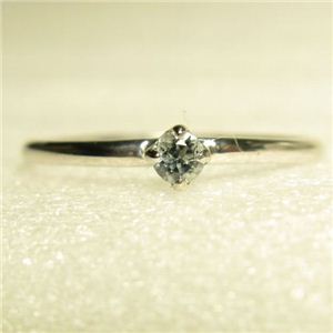 かさねづけも1本付けも出来るSVジュエルリング アクアマリン 7号