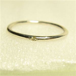 ピンキーにもK10ダイアスリーカラーリング K10ホワイトゴールド 7号