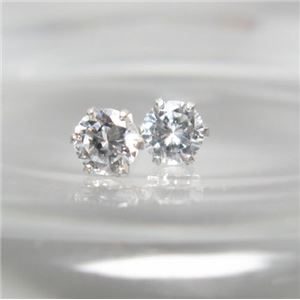 プラチナ Iクラスダイヤピアス0.2ct