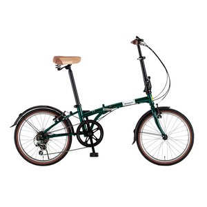 RENAULT(ルノー) FDB206 BW 20インチ 折畳自転車 6段変速 グリーン