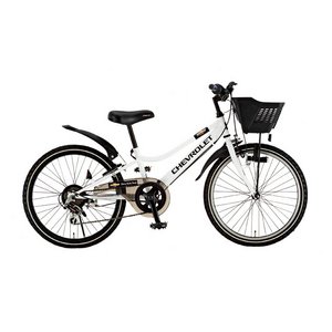 CHEVY（シボレー） CTB246 24インチ 自転車 6段変速 ホワイト