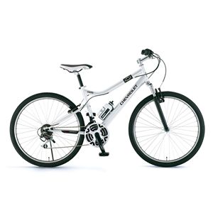 CHEVY（シボレー） 自転車 LOOP ATB 268 F-sus 26インチ ホワイト 【マウンテンバイク】