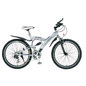 MYPALLAS（マイパラス） 自転車 S-サイクル 26インチ 21段変速 M-960 シルバー 【マウンテンバイク】