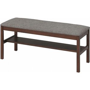 ダイニングベンチ カシス B09-01F ブラウン