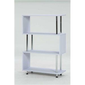 S型ラック 4段 WH SR-4WH ホワイト