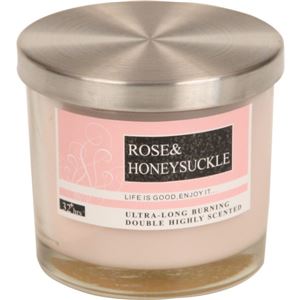 ヘディケ ソイ20% キャンドル ローズ＆ハニー