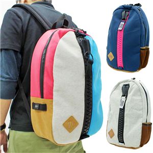 メガジップデイバッグ ZIPZAK グレー