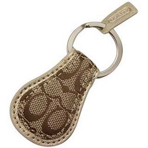 COACH【コーチ】シグネチャーティアドロップキーリング　F61862BKHM9