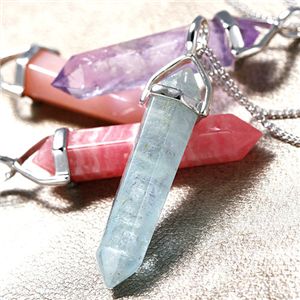 ポイントペンジュラムペンダント アメジスト 胸元からあなたを導く道しるべ！ポイントペンジュラムペンダント