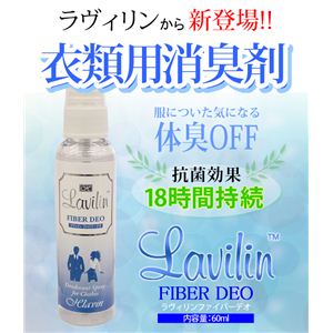 ラヴィリン 衣類用消臭剤 FIBER GEO（ファイバーデオ） 60ml