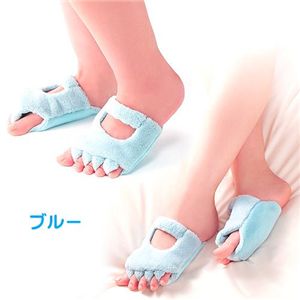 あしぷに　【同色２足組】　ブルー2足セット
