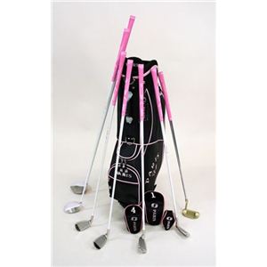 PARIS(パリス) ゴルフクラブ ハーフセットPA-607 2WX4I+PT BK/PK+HC 【セットクラブ】