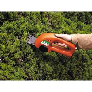 安心の二重スイッチ!シャフト外して2WAYに!『芝生・草刈りバリカン（充電式）』 Z-5230