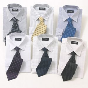 1週間洗濯いらず！ワイシャツ　柄セット LL 