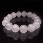 最高級ローズクォーツブレスレット 12mm珠