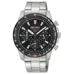 SEIKO（セイコー） 海外モデル クロノグラフ SSB031PC ブラック