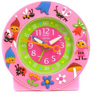 Baby Watch Paris 【ベビーウォッチ】 園児・小学生向け子供用目覚まし時計 ベビーウォッチ 森の妖精 AC013 ピンク
