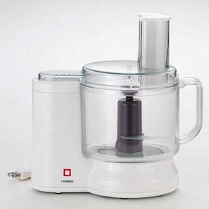 大容量タイプ 600g コンパクトなオールインワン収納式 TWINBIRD (ツインバード) フードプロセッサー KC-4626W