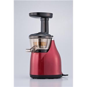 【期間延長！限定値下げ】HUROM（ヒューロム） 低速ジューサー SLOW JUICER（スロージューサー） レッド HU-300R
